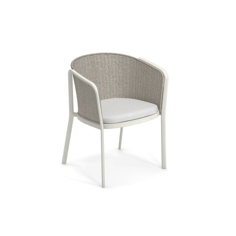 Carousel 1212 Outdoor Armchair Emu White / Melange Ivory